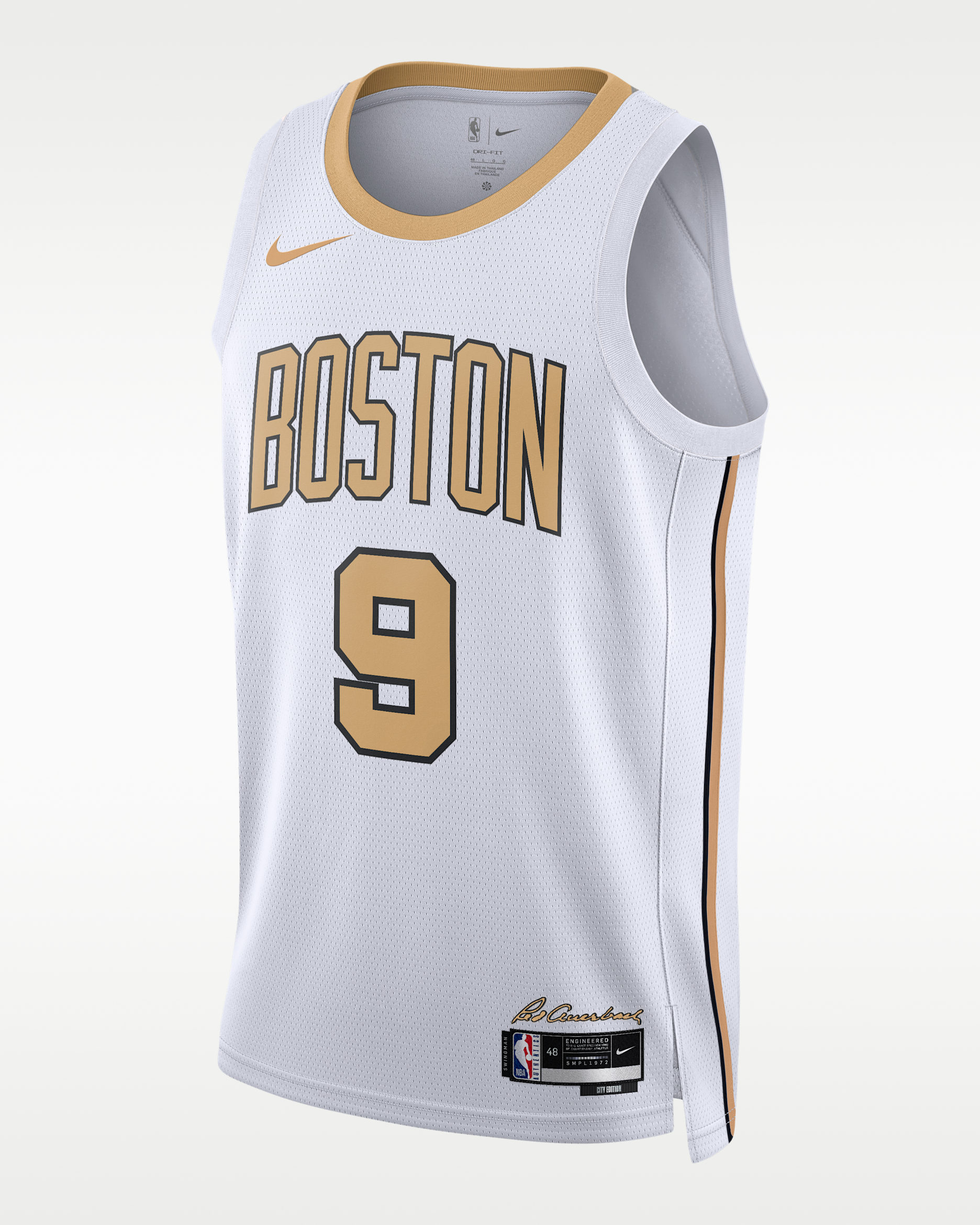 Derrick White Boston Celtics City Edition Men's Nike NBA Swingman